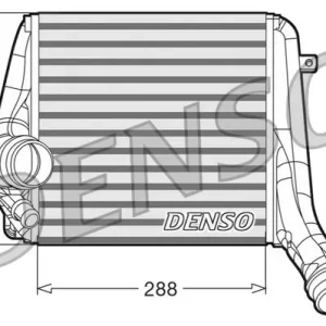 Chłodnica powietrza doładowującego DENSO DIT28017 Oferta limitowana