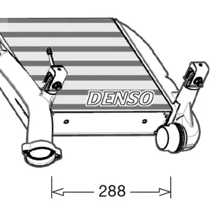 Bezpieczne zakupy Chłodnica powietrza doładowującego DENSO DIT28024