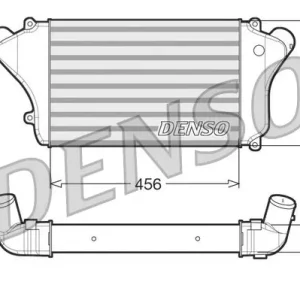 Chłodnica powietrza doładowującego DENSO DIT45004 Cena promocyjna