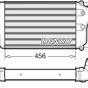 Premium Chłodnica powietrza doładowującego DENSO DIT45005