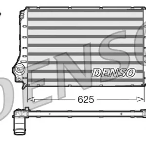 Szybka wysyłka Chłodnica powietrza doładowującego DENSO DIT50003