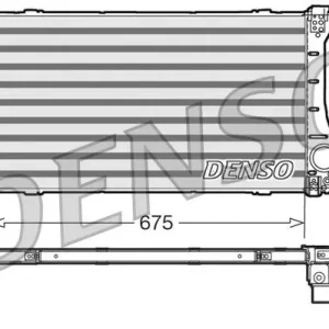 Kup online Chłodnica powietrza doładowującego DENSO DIT50006