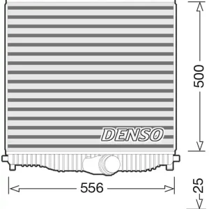 Chłodnica powietrza doładowującego DENSO DIT99002 Zniżka