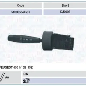 Premium Przełącznik kolumny kierowniczej MAGNETI MARELLI 510033544501