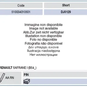 Darmowy zwrot Przełącznik kolumny kierowniczej MAGNETI MARELLI 510034010501
