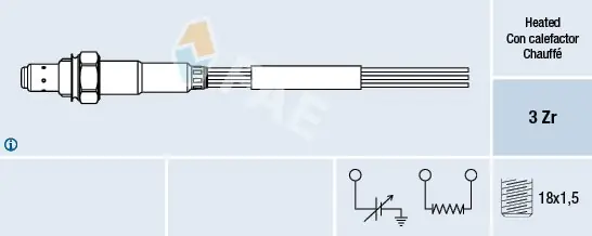 SONDA LAMBDA UNIWERSALNA Do wyczerpania zapasów
