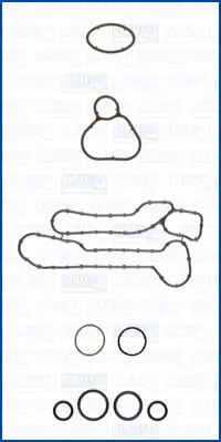 Darmowy zwrot Zestaw uszczelek, chłodnica olejowa AJUSA 77008300