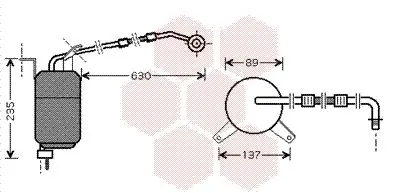 Osuszacz, klimatyzacja VAN WEZEL 7700D033 Bezpieczna płatność