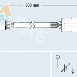 Hit sprzedaży Sonda lambda FAE 77121