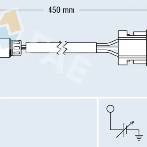 Dostępne od ręki Sonda lambda FAE 77122
