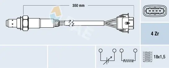 Sonda lambda FAE 77155 Oferta