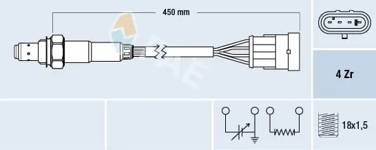 Premium Sonda lambda FAE 77159