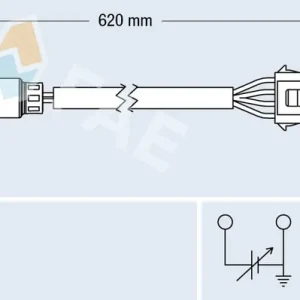 Sonda lambda FAE 77166 Wysoka jakość
