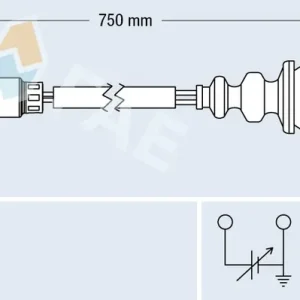 Nie przegap Sonda lambda FAE 77176