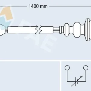 Bezpieczne zakupy Sonda lambda FAE 77186