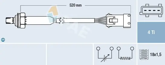Sonda lambda FAE 77188 Oferta