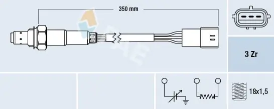 Szybka dostawa Sonda lambda FAE 77191