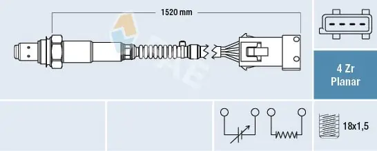 Sonda lambda FAE 77242 Kup online