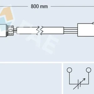 Sonda lambda FAE 77263 Niska cena