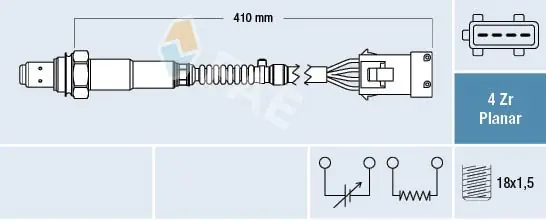 Sonda lambda FAE 77282 Najlepsza cena