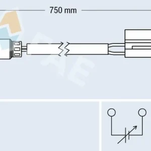 Do wyczerpania zapasów Sonda lambda FAE 77293