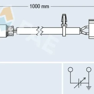 Hit sprzedaży Sonda lambda FAE 77299