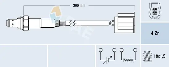 Ostatnia szansa Sonda lambda FAE 77314