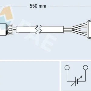 Kup teraz Sonda lambda FAE 77342