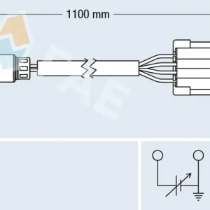 Ekspresowa dostawa Sonda lambda FAE 77361