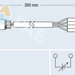 Ograniczona ilość Sonda lambda FAE 77389