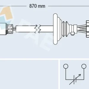 Wybór klientów Sonda lambda FAE 77416