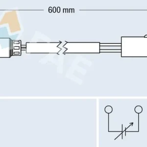 Do wyczerpania zapasów Sonda lambda FAE 77419