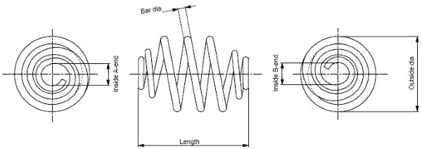 Zniżka Sklep Wazcar  Karta produktu: MOS SP3988 MONROE SPRĘŻYNA ZAWIESZENIA OPEL T (!)