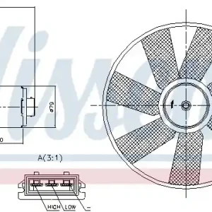 Wyjątkowa oferta WENTYLATOR CHŁODNICY VW