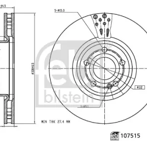 Szybka wysyłka TARCZA HAMULC. MERCEDES W177 A-KLASA  18- PRZÓD