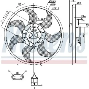 WENTYLATOR OPEL Ostatnie sztuki
