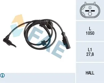 Najlepsza cena CZUJNIK ABS CHRYSLER FIAT LANCIA