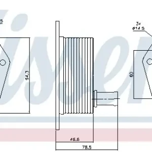 CHŁODNICA OLEJU HYUNDAI Tani