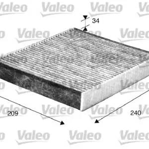 Filtr kabinowy z węglem aktywnym VALEO 698883 CUK2559 Oferta czasowa