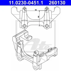 JARZMO ZACISKU HAM.PRZOD Ekspresowa dostawa