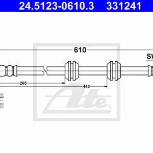 PRZEWOD HAM.TYL L/P Wysoka jakość