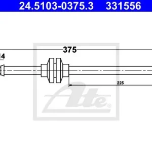 PRZEWOD HAM.PRZOD L/P Wysoka jakość