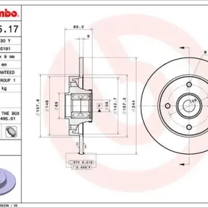 TARCZA HAMULCOWA TYL Z LOZYSKIEM Łatwy zwrot